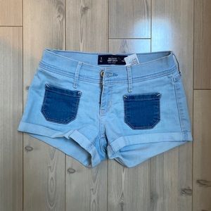 Hollister Multicolour Denim Shorts Size 1